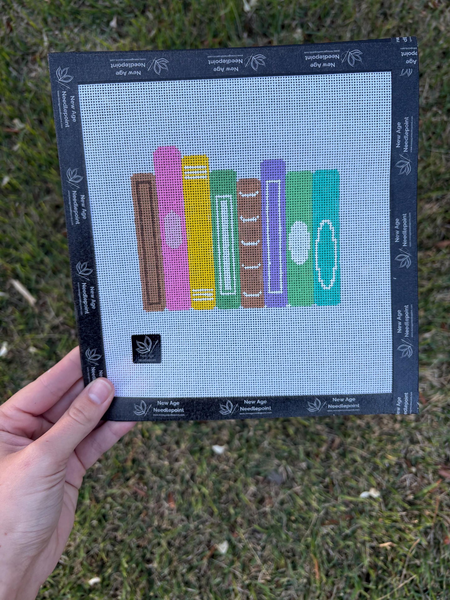 Stack of Books Canvas