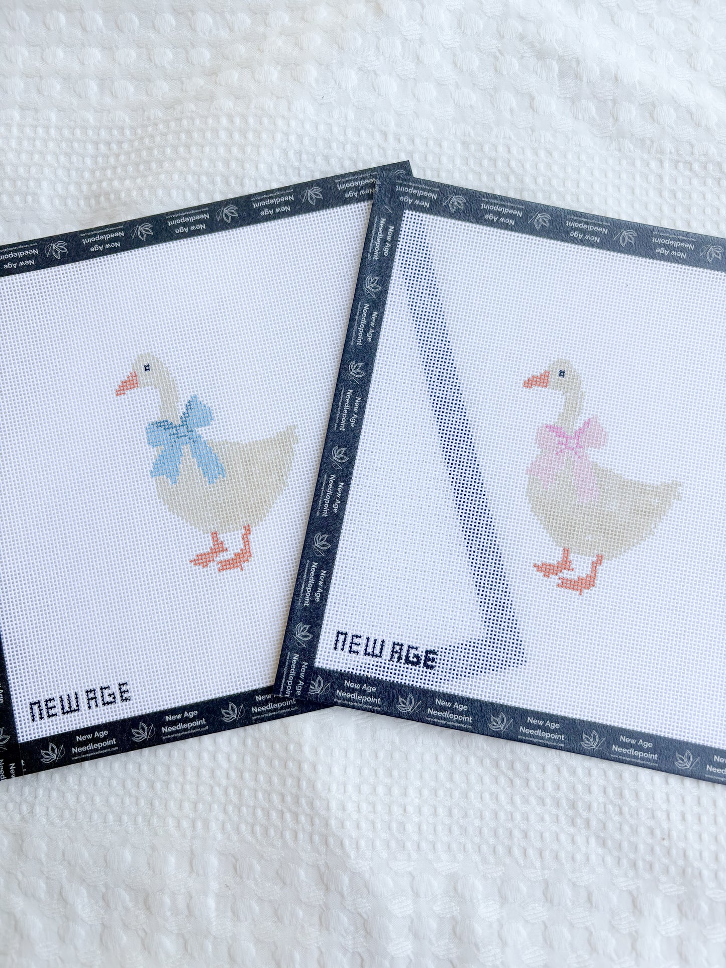Blue Baby Goose Canvas
