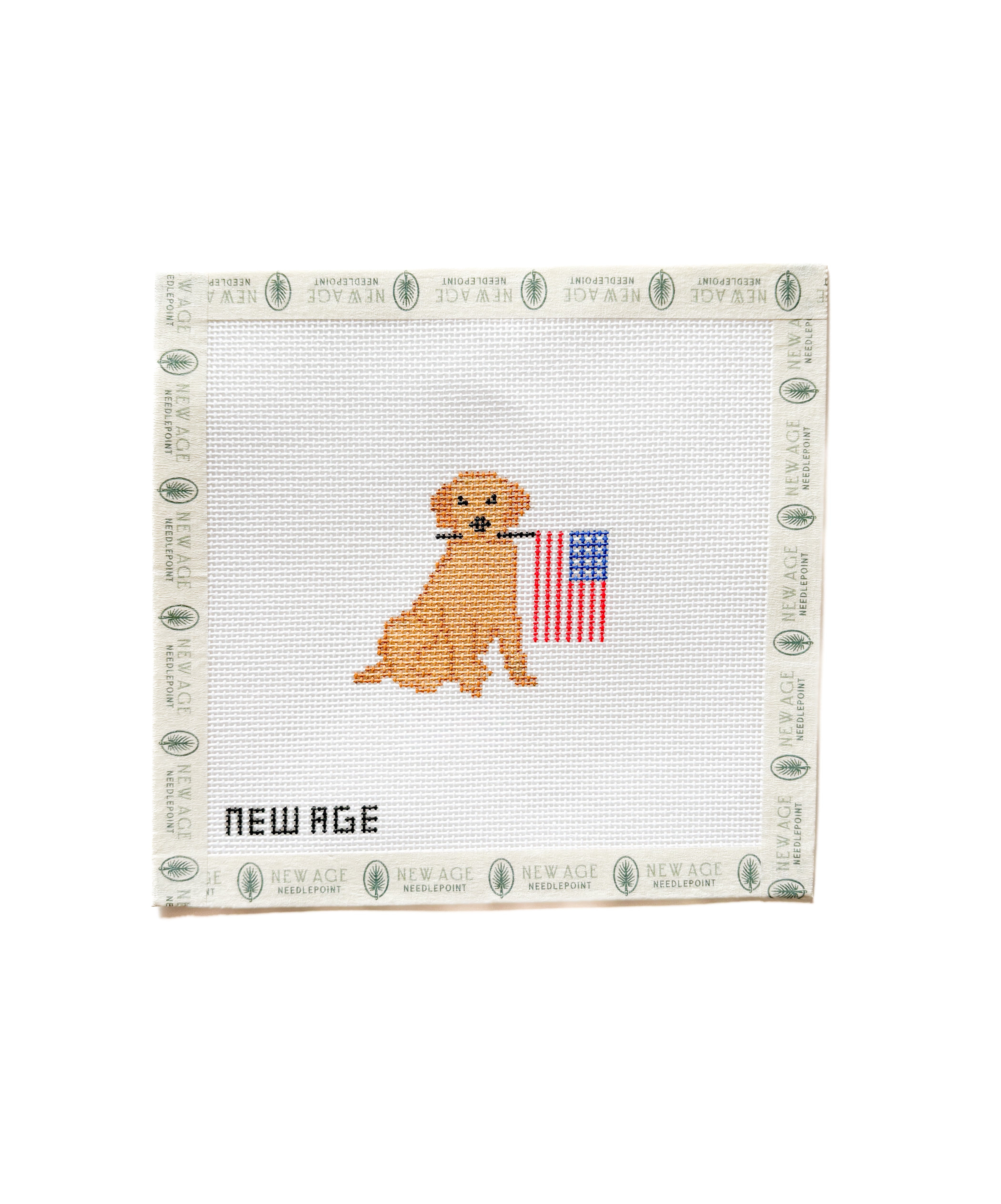 Bandierina decorativa con cane Golden Retriever, 1,5 x 0,9 m, bandiera double-face, adatta per interni ed esterni