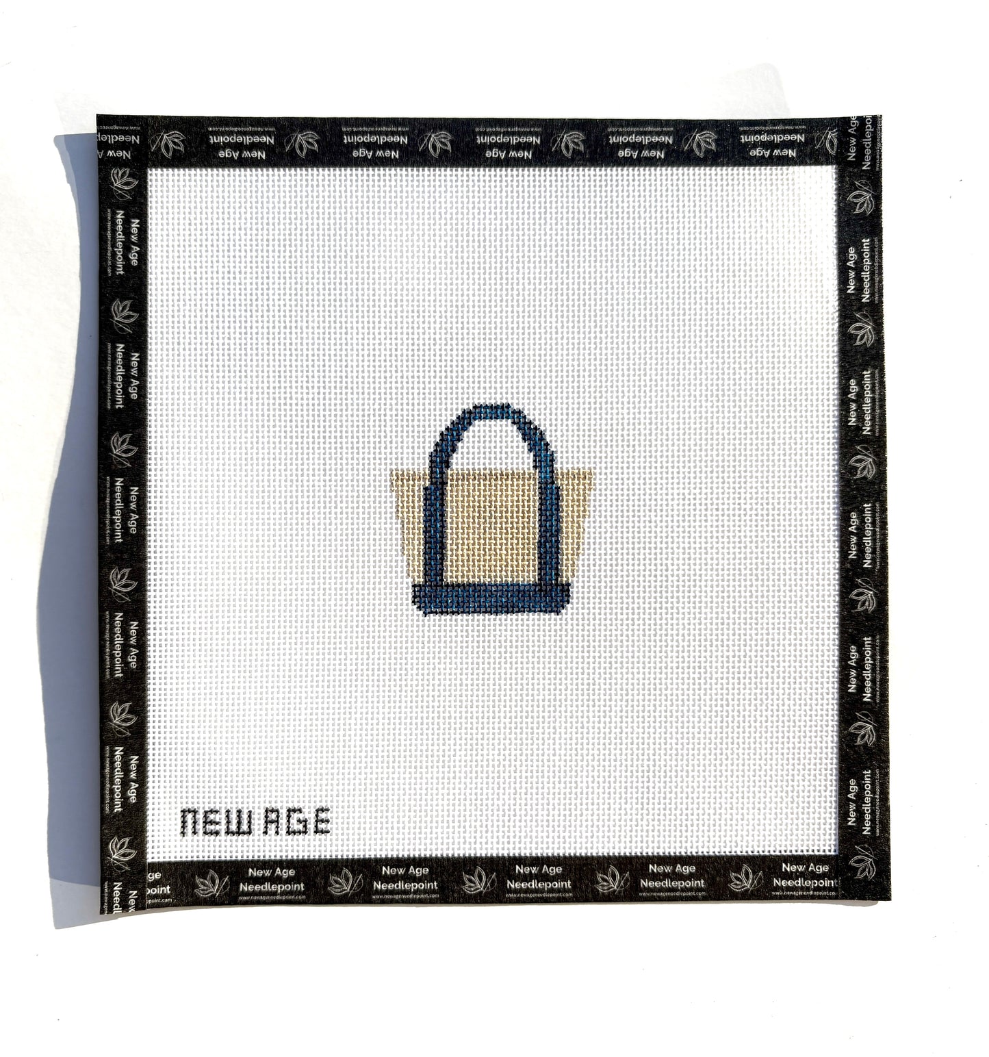 Boat and Tote Full Beginner Needlepoint Kit