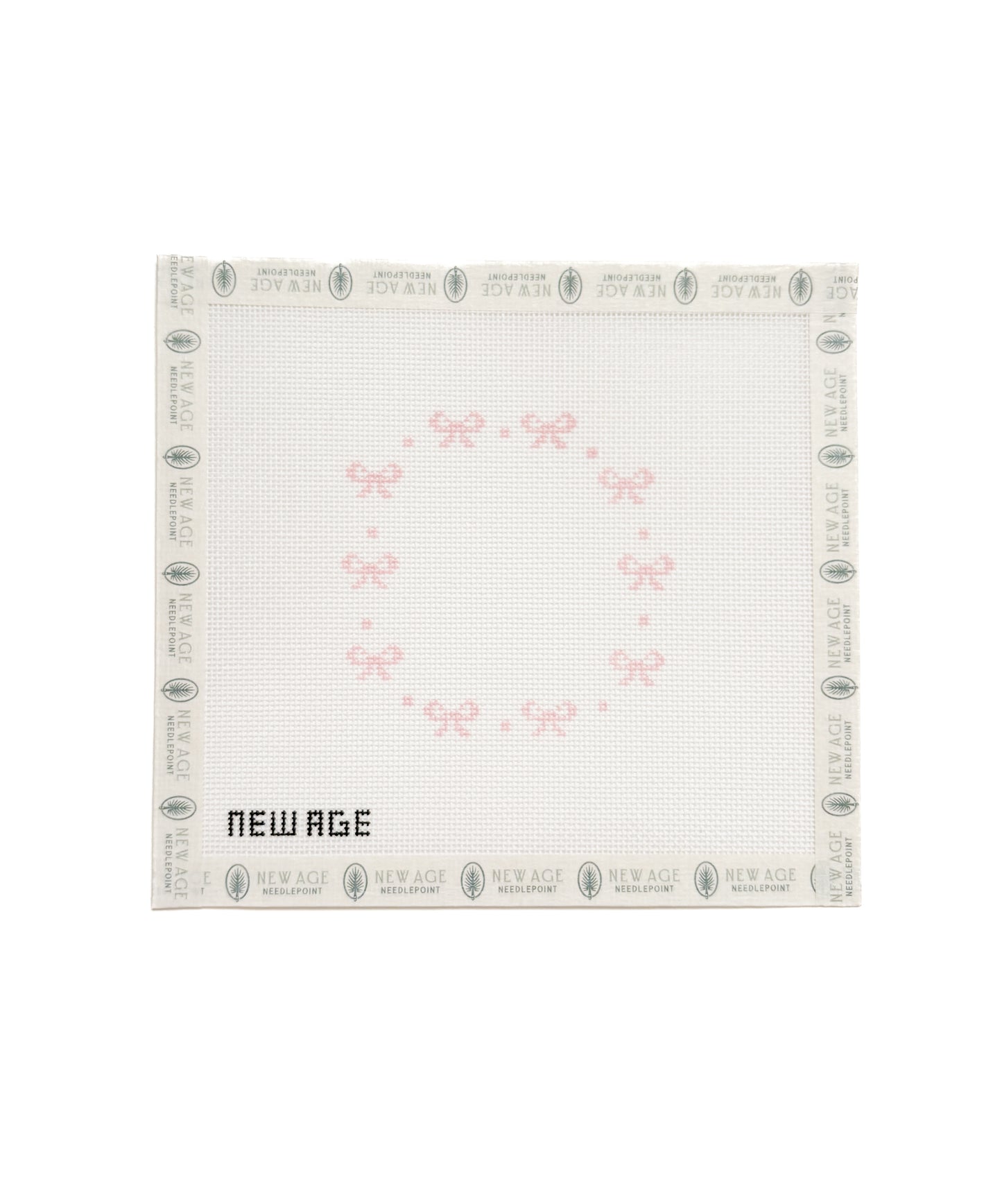 Bow Circle Canvas