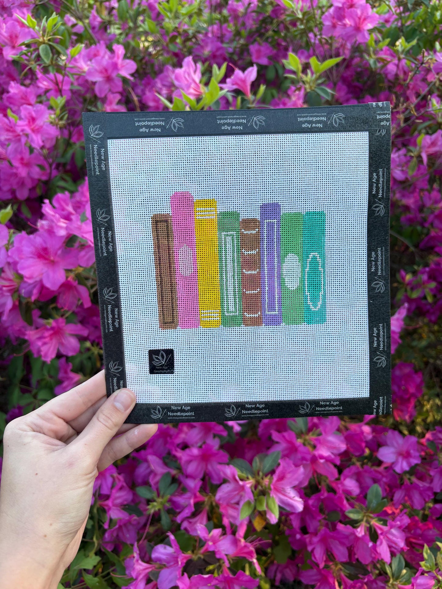 Stack of Books Canvas