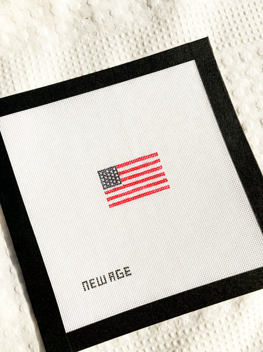 Mini American Flag Canvas