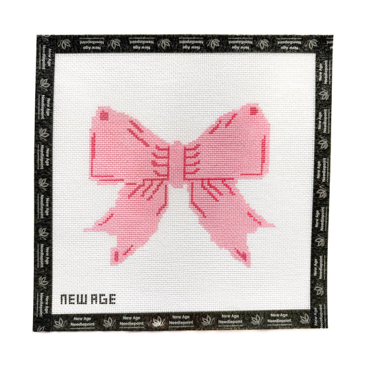 Pink Bow Canvas