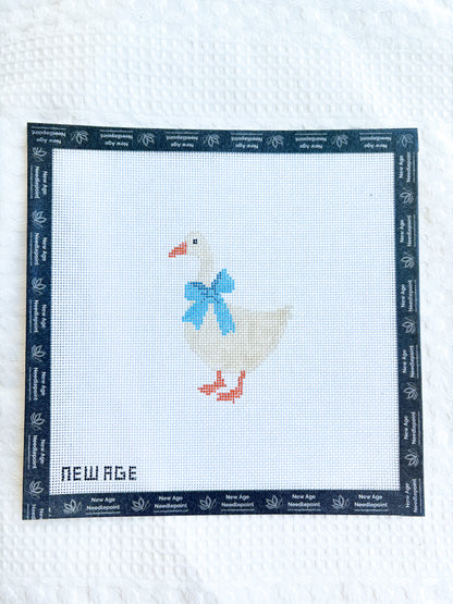 Blue Baby Goose Canvas