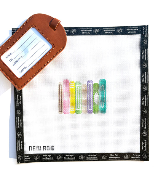 Book Stack Canvas - Kitted & Self-Finishable