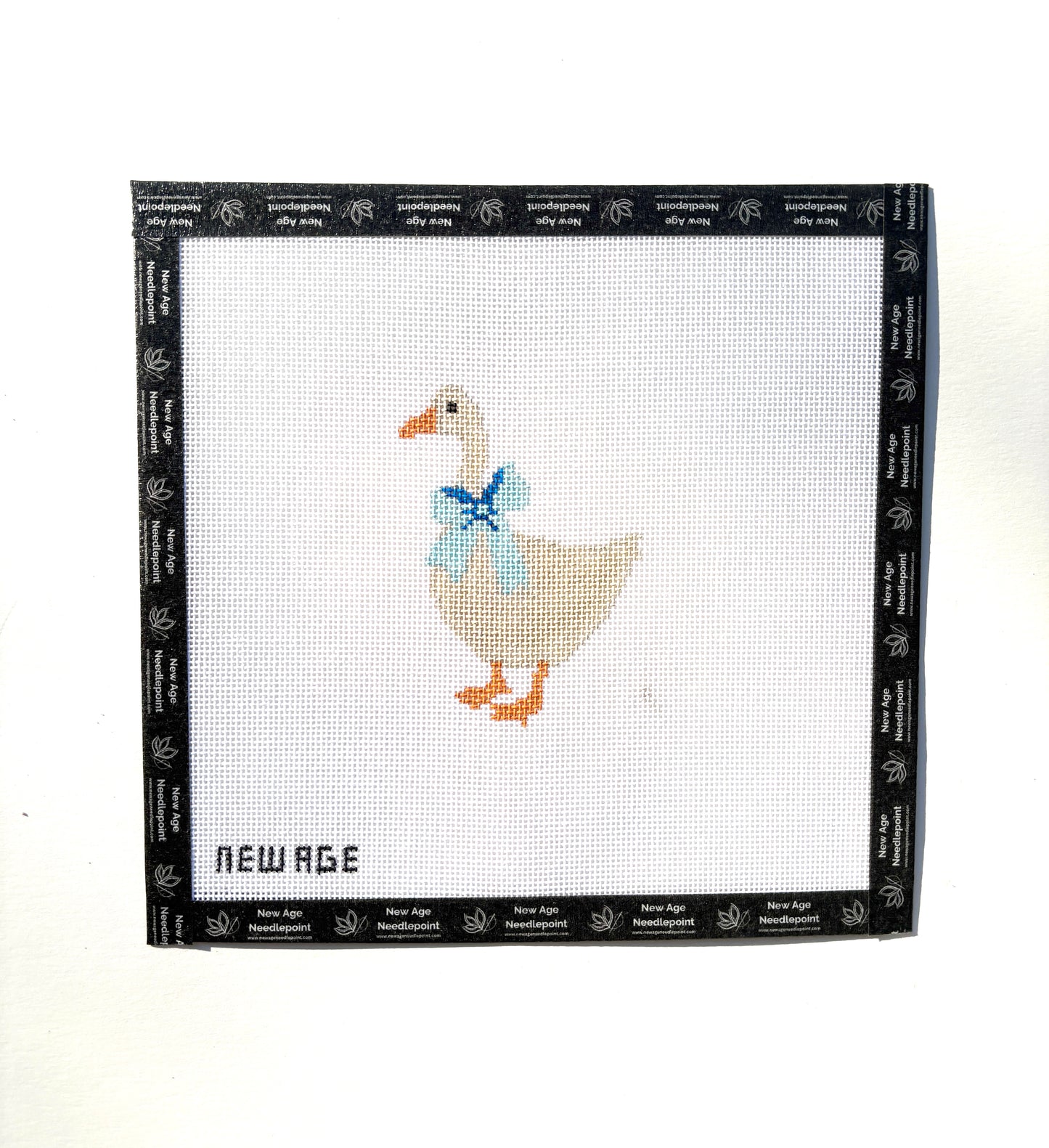 Blue Baby Goose Canvas