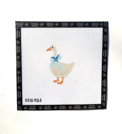 Blue Baby Goose Canvas