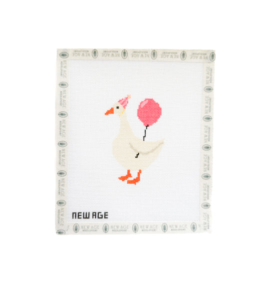 Silly Goose Needlepoint Canvas