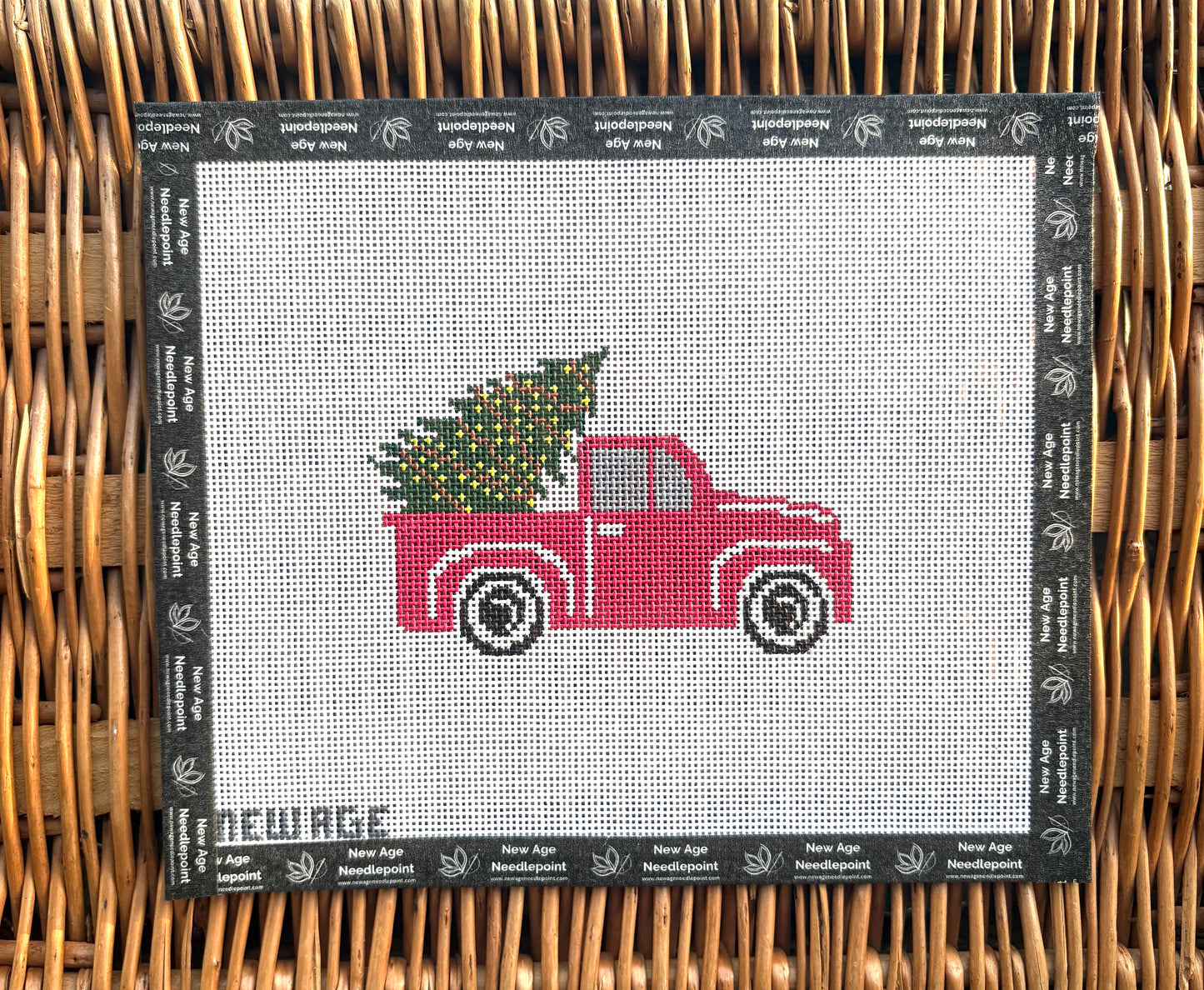 Christmas Truck Canvas