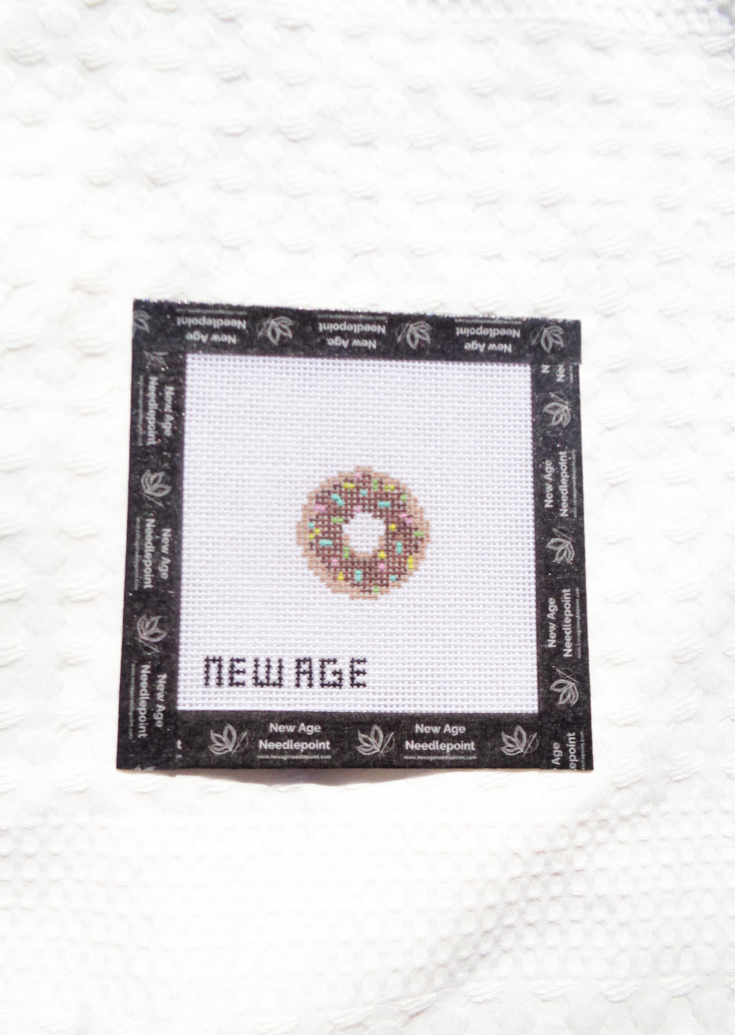 Sprinkled Donut Fully Kitted Bag Tag