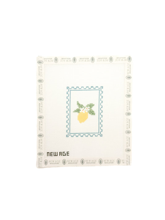 Lemon Stamp Canvas