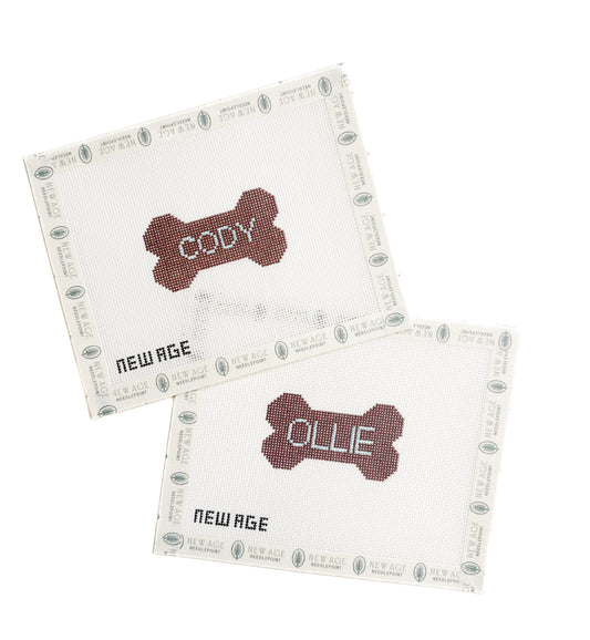 Custom Dog Bone Canvas