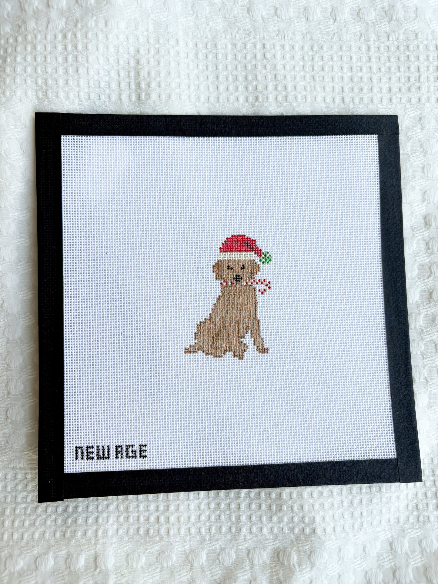 Christmas Golden Retriever Canvas