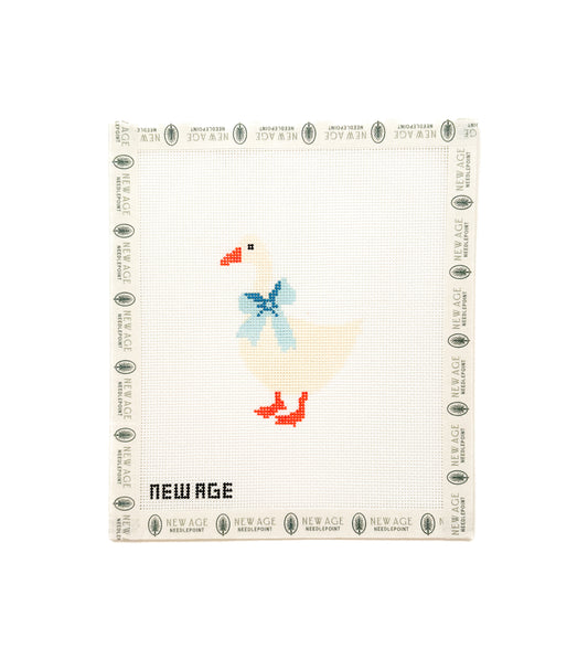 Blue Baby Goose Canvas