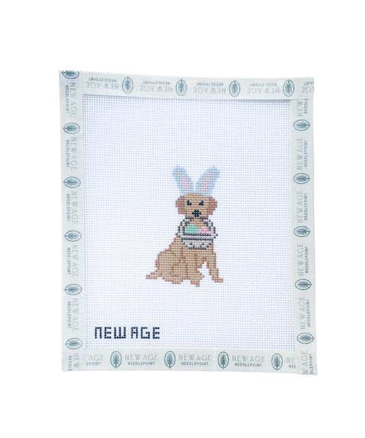 Easter Golden Retriever Canvas