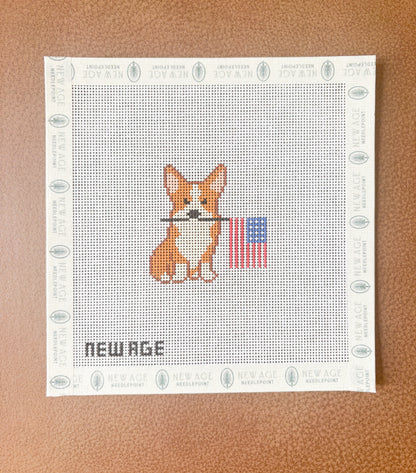 American Corgi Canvas