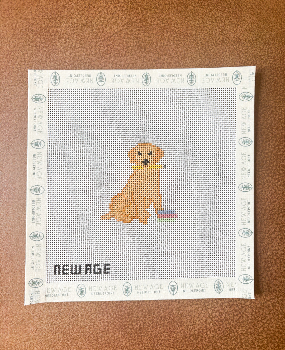 Back To School Golden Retriever Canvas