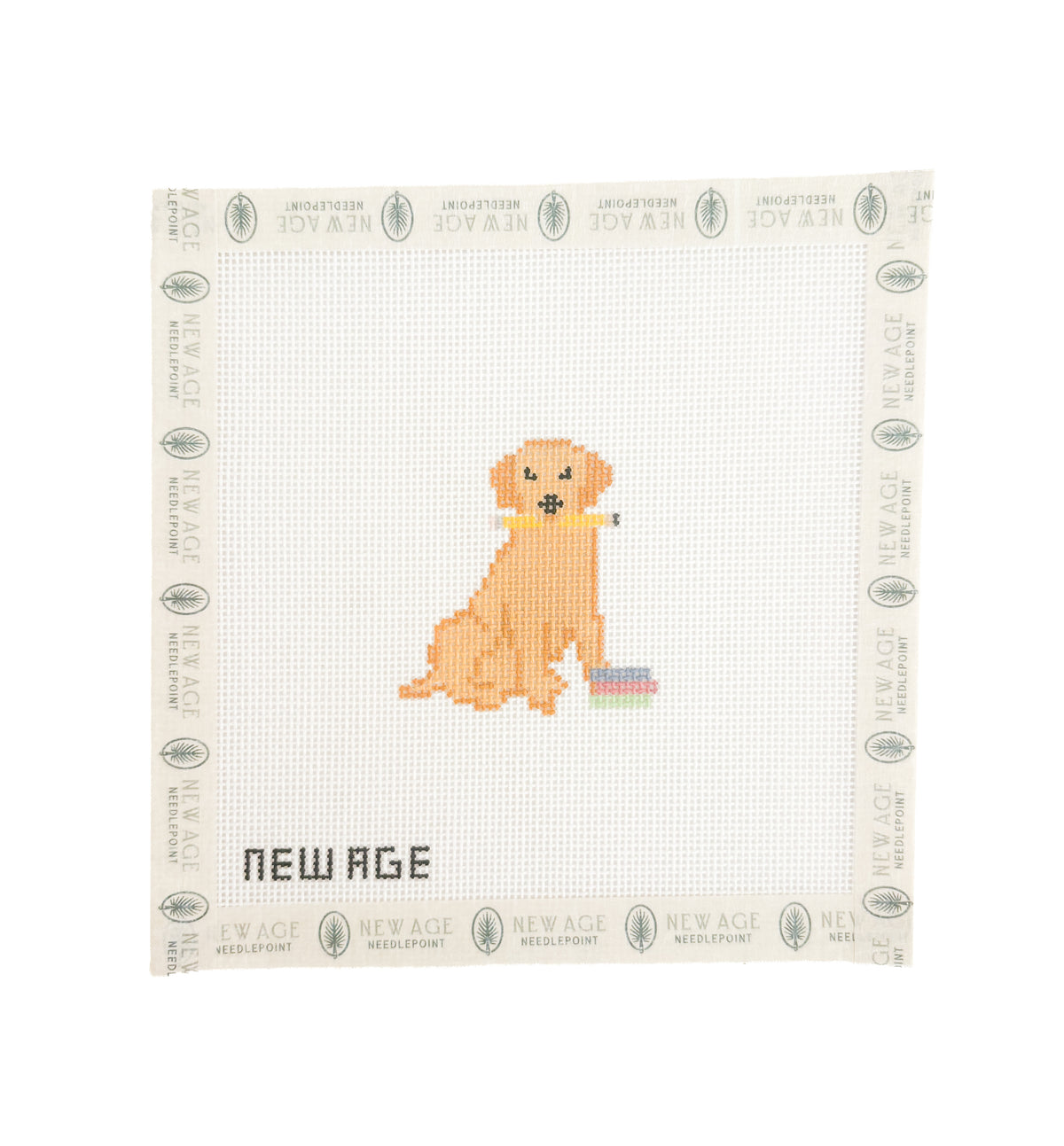 Back To School Golden Retriever Canvas