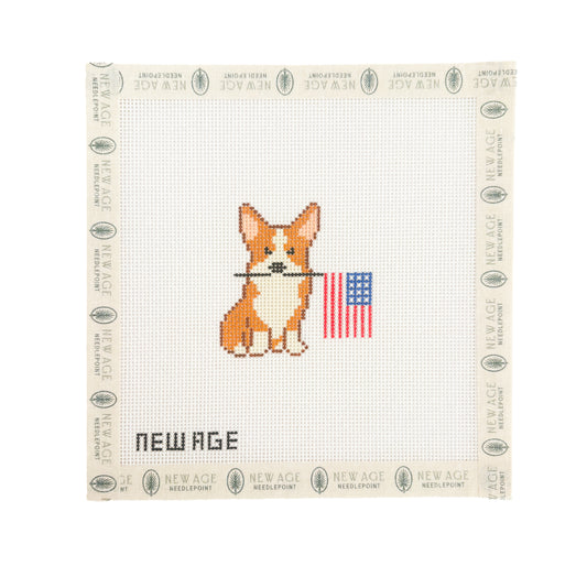 American Corgi Canvas