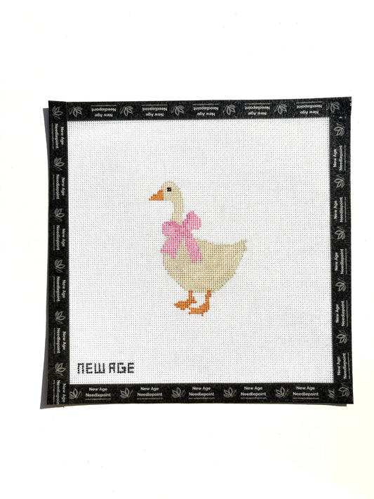 Pink Baby Goose Canvas