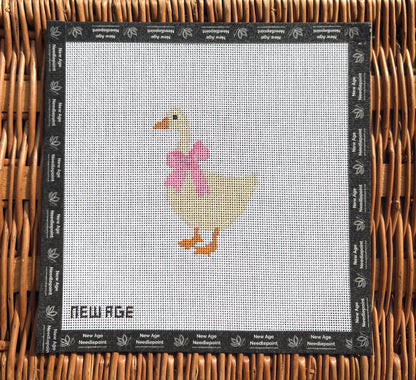 Pink Baby Goose Canvas