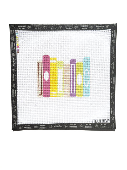 Stack of Books Canvas