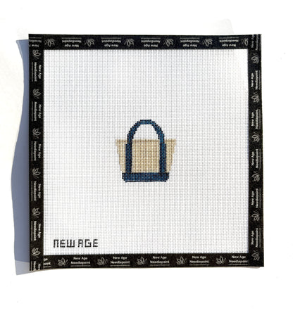 Boat and Tote Full Beginner Needlepoint Kit