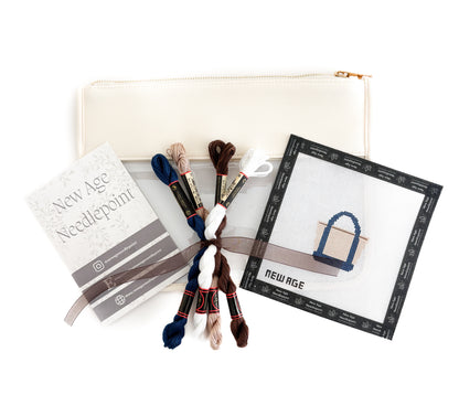 Boat and Tote Full Beginner Needlepoint Kit
