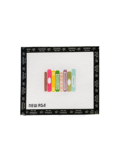 Small Book Stack Canvas