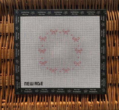 Bow Circle Canvas