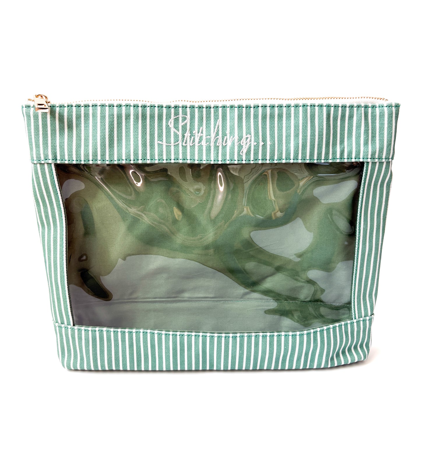 Stitching... Needlepoint Project Bag