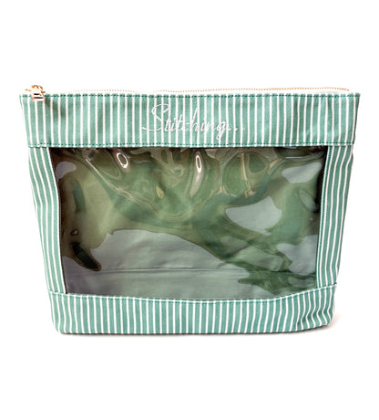 Stitching... Needlepoint Project Bag