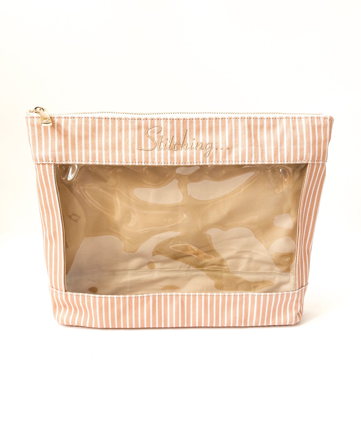 Stitching... Needlepoint Project Bag