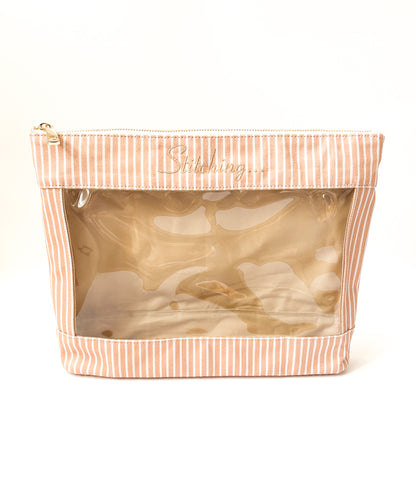 Stitching... Needlepoint Project Bag