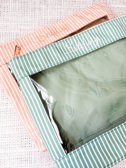 Stitching... Needlepoint Project Bag