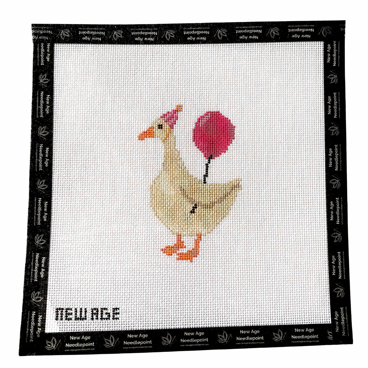 Silly Goose Needlepoint Canvas