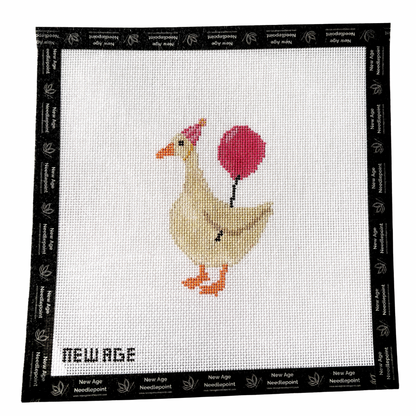 Silly Goose Needlepoint Canvas