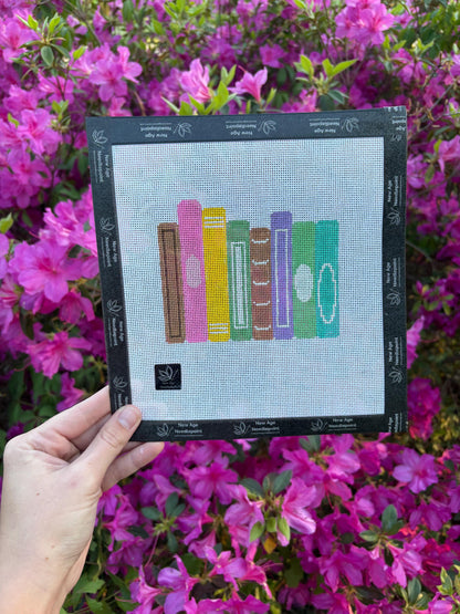 Stack of Books Canvas
